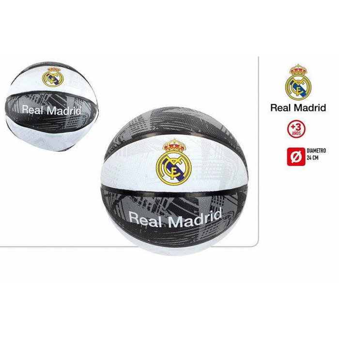 REAL MADRID Balón de Baloncesto Talla 7 de 24 cm
