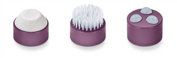 Beurer FB-21 Hidromasaje Pies con Luz y 3 Cabezales Masaje Vibratorio Burbujas y Regulación Temperatura