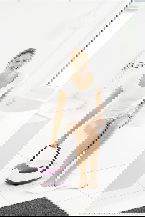 Beurer FB-21 Hidromasaje Pies con Luz y 3 Cabezales Masaje Vibratorio Burbujas y Regulación Temperatura