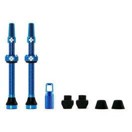 Muc-Off Válvulas sin cámara V2 Aluminio 7075 - Sistema de flujo de aire para neumáticos