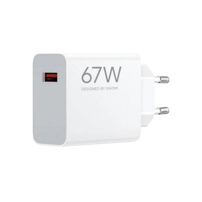 Xiaomi Mi Hyper Charger 67W USB-A Blanco Xiaomi Mi Hyper Charger 67W USB-A Blanco
