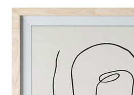 DKD Home Decor Cuadro Abstracto 2 x 70 x 55 cm Blanco Negro Abeto Cristal MDF