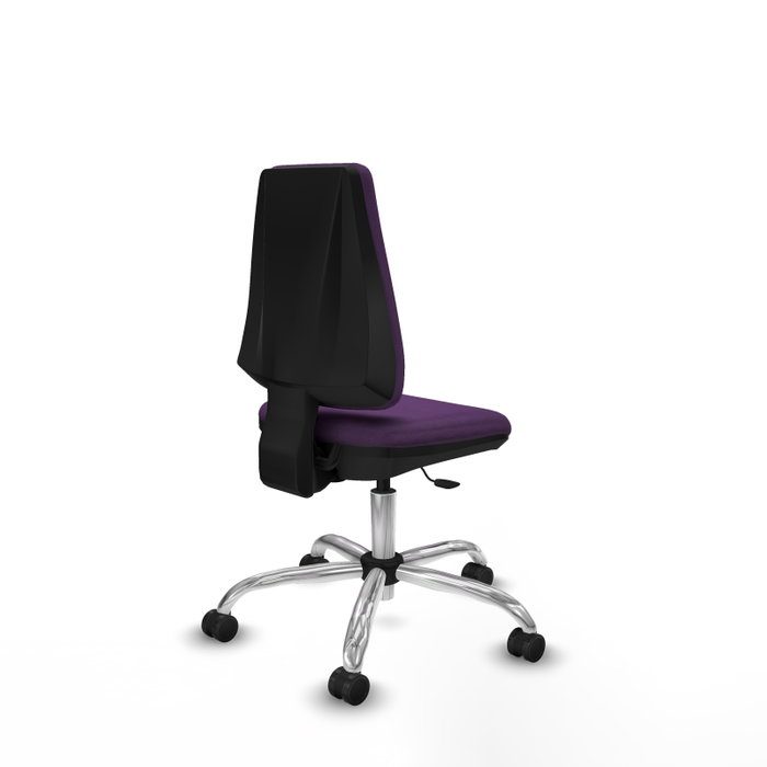 PIQUERAS Y CRESPO Silla de oficina Elche Morada sin brazos PIQUERAS Y CRESPO Silla de oficina Elche Morada sin brazos