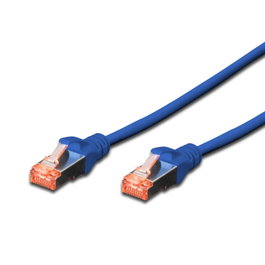 WP Cable de red Cat6 SF/UTP (S-FTP) WPC-PAT-6SF002B Azul 0,2 m