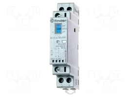 FINDER Contactor de Instalación Modular 2-Polar 25A 230VAC/230VDC NC x2