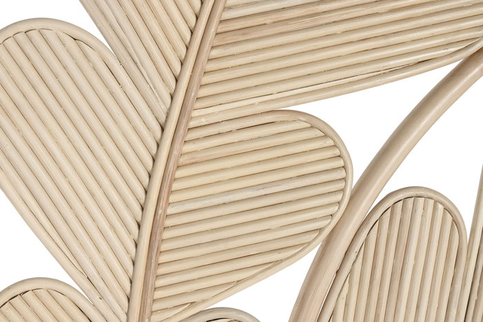 DKD Home Decor Cabecero Cama Balines Ratán Natural 153 x 149 x 3 cm