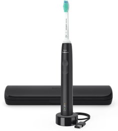 Philips Sonicare 3100 series HX3673/14 Negro con estuche de viaje