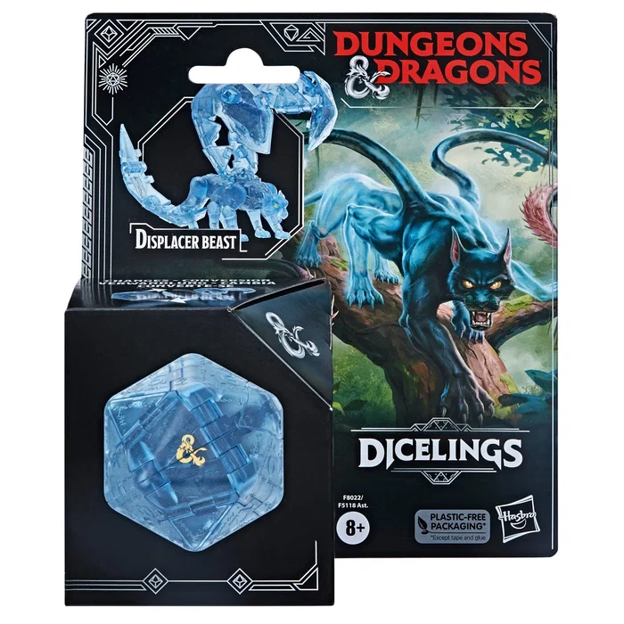 Hasbro Dungeons & Dragons Dicelings Displacer Beast Azul Hasbro Dungeons & Dragons Dicelings Displacer Beast Azul