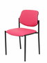 Silla Styl tapizada con Similpiel color Rosa. Sin brazos