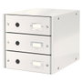 Leitz Click&Store Módulo de 3 Cajones Plegable Blanco