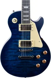 EKO Guitarra Eléctrica LS300 Tipo LP - Azul Quilted