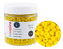 Innspiro Rocalla de vidrio redonda opaco amarillo 3,8mm 120g