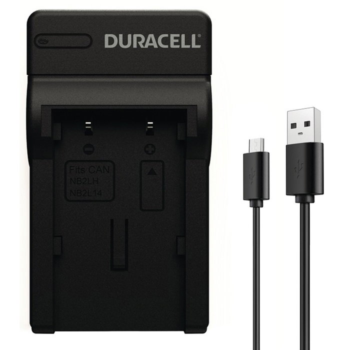 Duracell Cargador con cable USB para DRC2L/NB-2L Duracell Cargador con cable USB para DRC2L/NB-2L