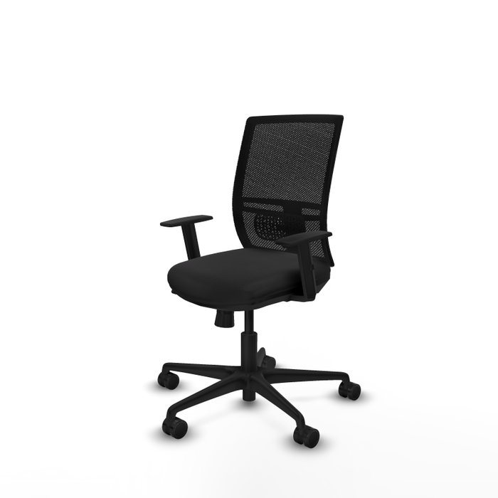 PIQUERAS Y CRESPO Silla de oficina Yunquera Negro PIQUERAS Y CRESPO Silla de oficina Yunquera Negro