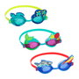 Bestway Gafas de Natación Infantiles con Correa de Silicona para +3 Años