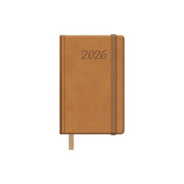 DOHE Agenda Samba Anual con Tapa de Polipiel Camel