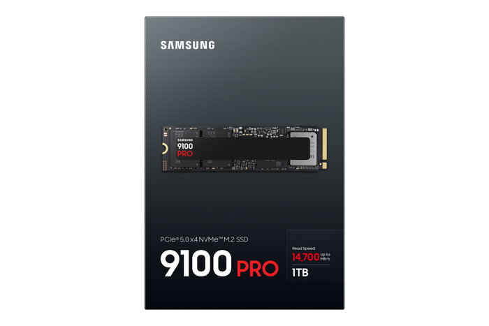 Samsung 9100 PRO SSD 1 TB M.2 NVMe PCIe 5.0