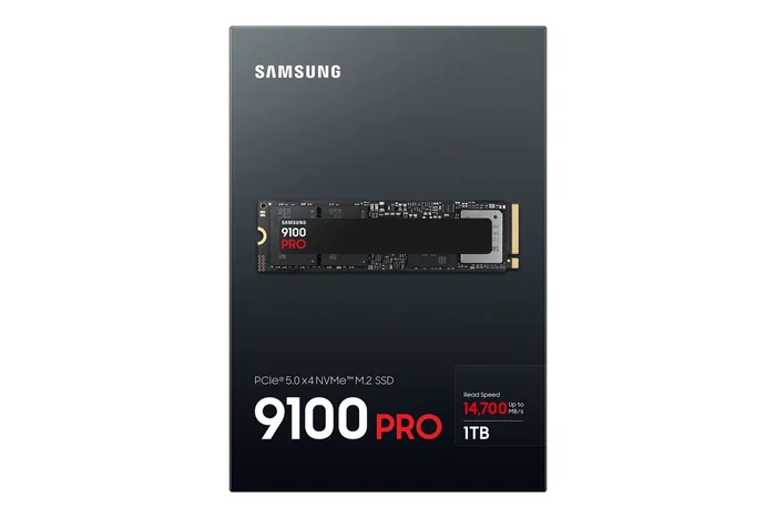Samsung 990 PRO MZ-VAP1T0B/AM 1TB M.2 PCIe 5.0 NVMe SSD - Lectura 14700 MB/s, Escritura 13300 MB/s
