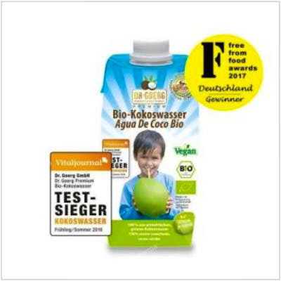 DR. GOERG Agua De Coco 330Ml Bio