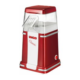 UNOLD 48525 Popcornmaker Classic, Máquina de Palomitas de Maíz, Palomitero, Hacedor de Palomitas, Para Casa, Clásica, Retro, Roja