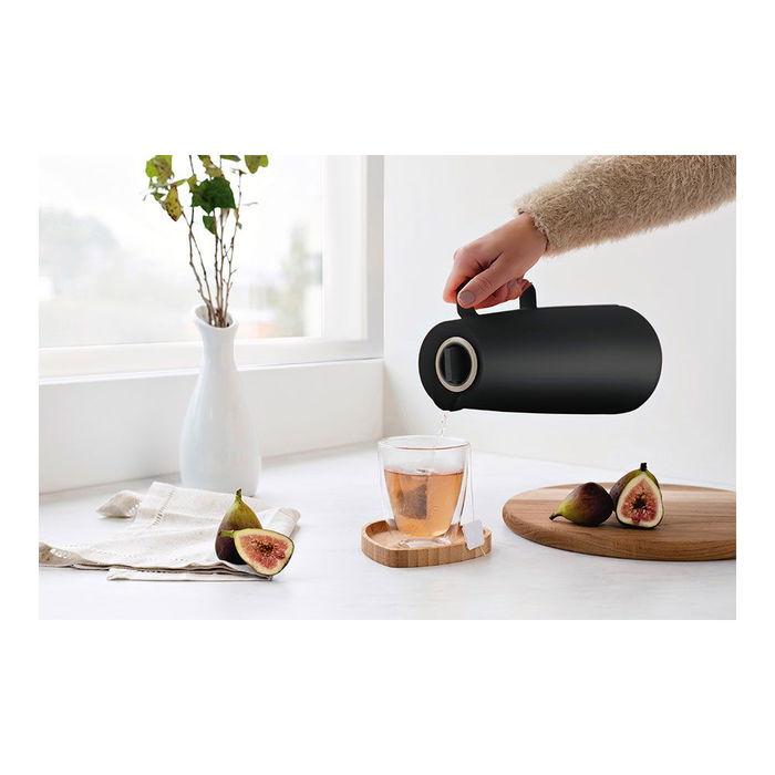 Tramontina Jarra Térmica Exata Negra 1 L Polipropileno Interior Cristal