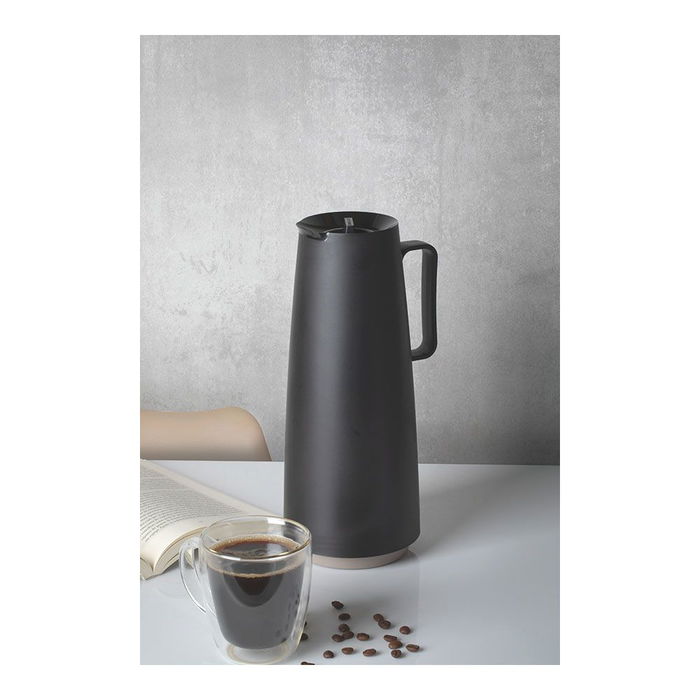 Tramontina Jarra Térmica Exata Negra 1 L Polipropileno Interior Cristal