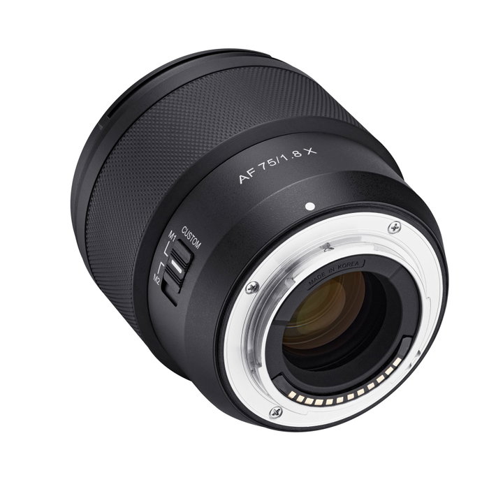 Samyang AF 75 mm F1.8 para Fujifilm X