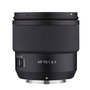 Samyang AF 75 mm F1.8 para Fujifilm X