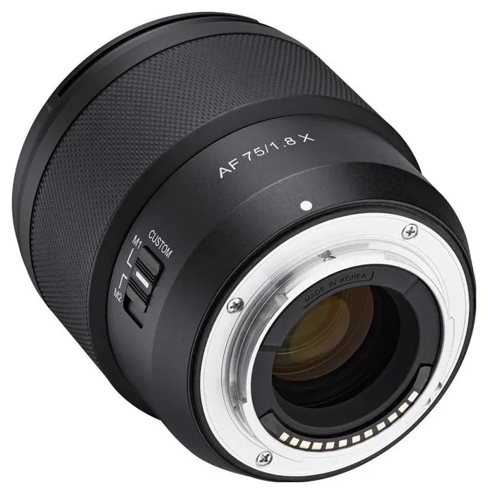 Samyang AF 1.8/75mm F1.8 para Fujifilm X Samyang AF 1.8/75mm F1.8 para Fujifilm X