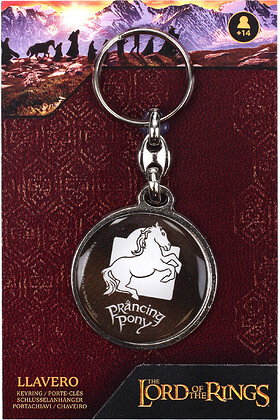 Prancing Pony Llavero Redondo El Señor de Los Anillos
