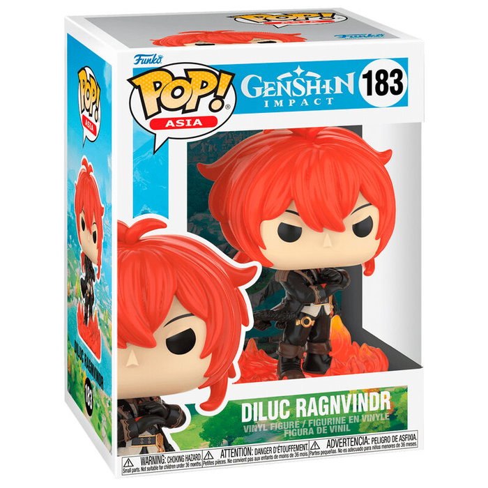 FUNKO Figura POP Genshin Impact 2 Diluc Ragnvindr