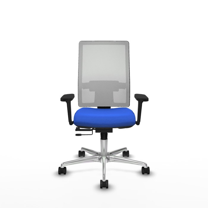 PIQUERAS Y CRESPO Silla de oficina Horna Azul y Blanco