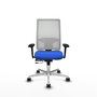 PIQUERAS Y CRESPO Silla de oficina Horna Azul y Blanco