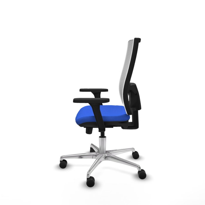 PIQUERAS Y CRESPO Silla de oficina Horna Azul y Blanco