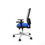 PIQUERAS Y CRESPO Silla de oficina Horna Azul y Blanco