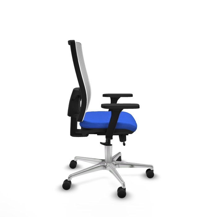 PIQUERAS Y CRESPO Silla de oficina Horna Azul y Blanco