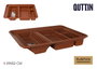Quttin Escurreplatos 39 cm x 52 cm (6 Unidades)