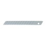 Olfa Cuchillas troceables plateadas 9 mm, juego de 10 uds