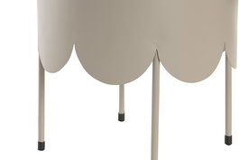 DKD Home Decor Macetero Urban Cream Furniture 26 23x30x23 cm Set 2