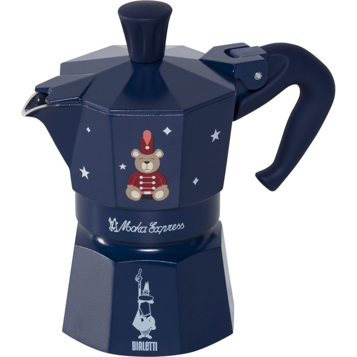 Bialetti Moka Express 1TZ azul Joyful Memories Bialetti Moka Express 1TZ azul Joyful Memories