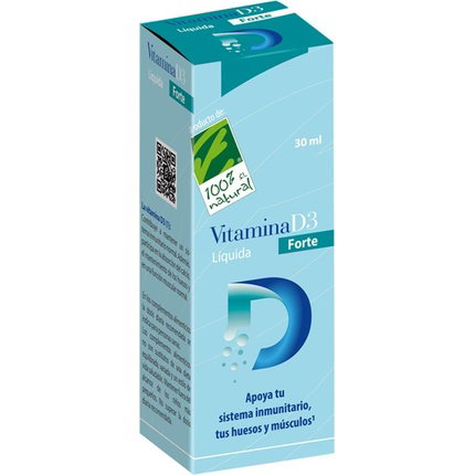 CIEN POR CIEN NATURAL Vitamina D3 Forte líquida 30 ml