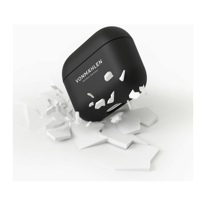 Vonmählen APC00001 Funda para AirPods de 3.ª generación, Negro