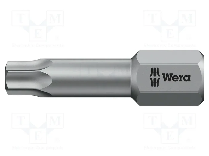 WERA Punta de destornillador Torx® TX25 1/4 TORSION WERA Punta de destornillador Torx® TX25 1/4 TORSION