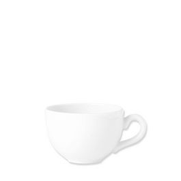 STEELITE Taza de desayuno SIMPLICITY, vajilla de vitroporcelana blanca para hostelería, 23 cl (Set de 36)