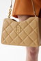 Lucky Bees 410 Bandolera Camel en Polipiel de 30cm