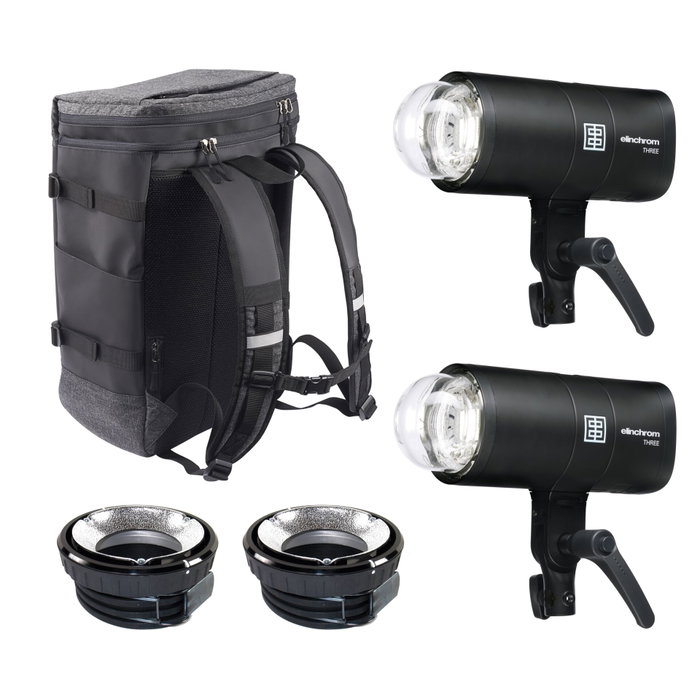 Elinchrom THREE Off Camera Flash DUAL Kit Elinchrom THREE Off Camera Flash DUAL Kit