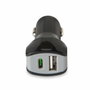 Celly Cargador de Coche 1 USB y 1 USB-C 17W Negro