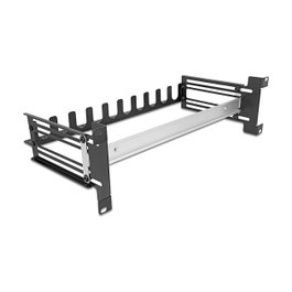 DeLOCK 67282 Regleta para interruptores automáticos de 3U con cubierta y carril DIN ajustable