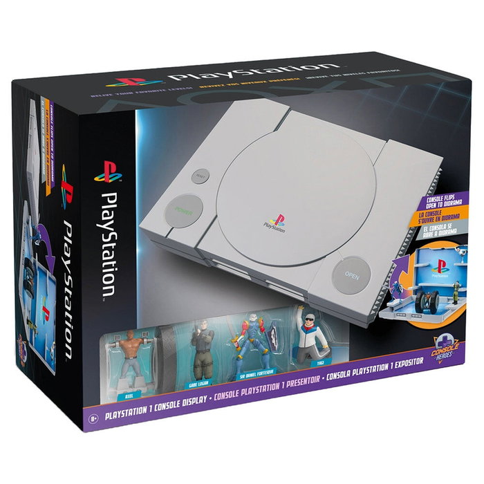 CONSOLE HEROES Diorama Heroe Boss Level PlayStation CONSOLE HEROES Diorama Heroe Boss Level PlayStation