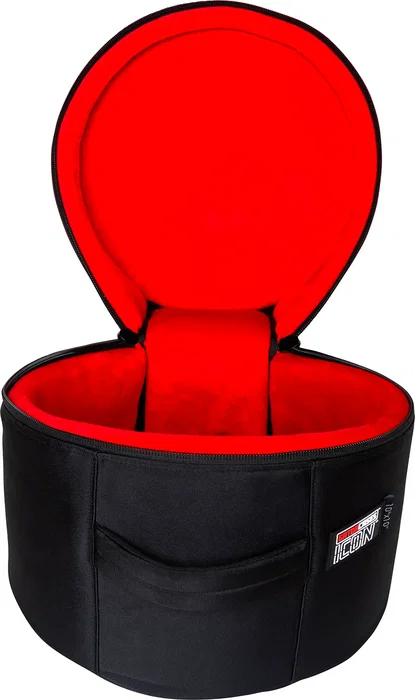 Gator Icon Funda para tom de 25,4 cm x 25,4 cm con herrajes